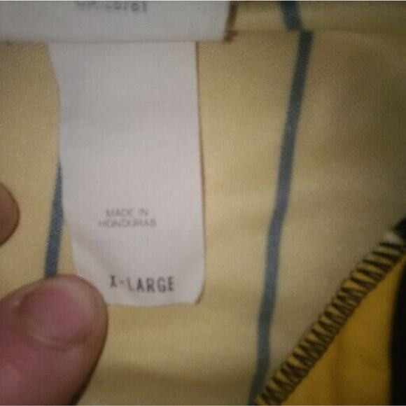 UNITED STATES SOCCER FEDERATION REFEREE SIZE XL SHORT SLEEVED POLO SHIRT Yellow - Picture 6 of 7